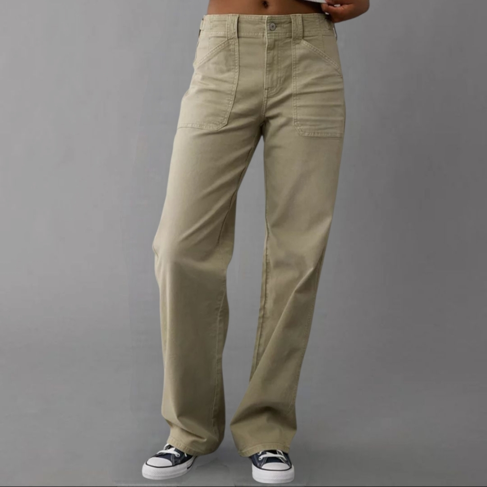 AE Stretch High-Waisted Stovepipe Pant